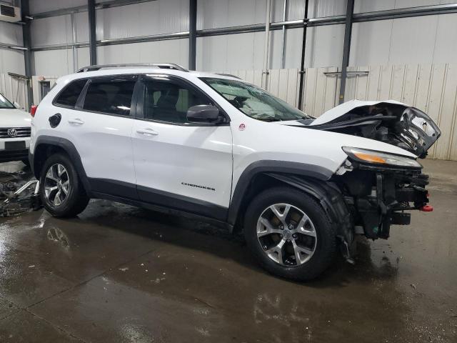 1C4PJMBB5EW159957 - 2014 JEEP CHEROKEE TRAILHAWK WHITE photo 4