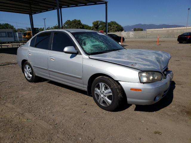 KMHDN45D62U407561 - 2002 HYUNDAI ELANTRA GLS SILVER photo 4