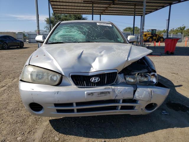 KMHDN45D62U407561 - 2002 HYUNDAI ELANTRA GLS SILVER photo 5