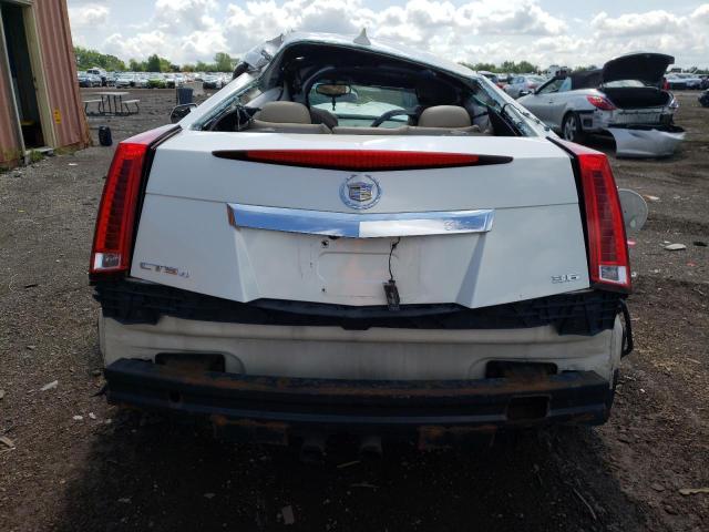 1G6DS1ED4B0167688 - 2011 CADILLAC CTS PREMIUM COLLECTION WHITE photo 6