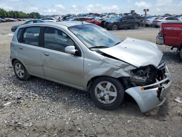 KL1TD62625B444960 - 2005 CHEVROLET AVEO BASE Gümüş foto 4