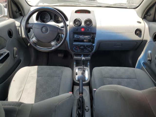 KL1TD62625B444960 - 2005 CHEVROLET AVEO BASE Gümüş foto 8