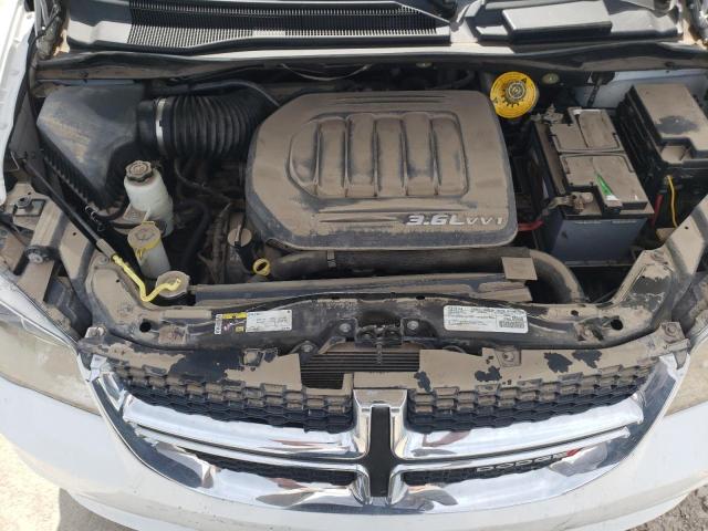 2C4RDGCG6HR783100 - 2017 DODGE GRAND CARA SXT WHITE photo 11