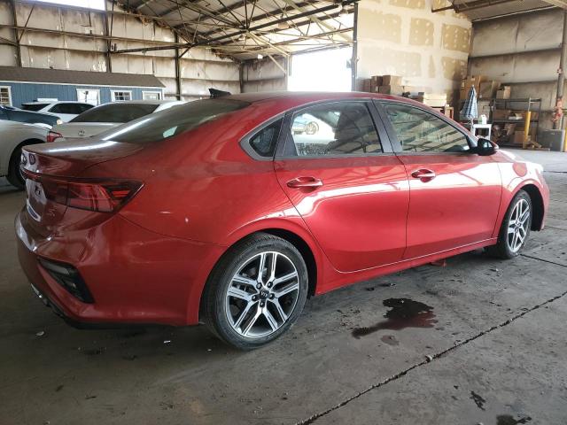 3KPF34AD6KE074902 - 2019 KIA FORTE GT LINE RED photo 3