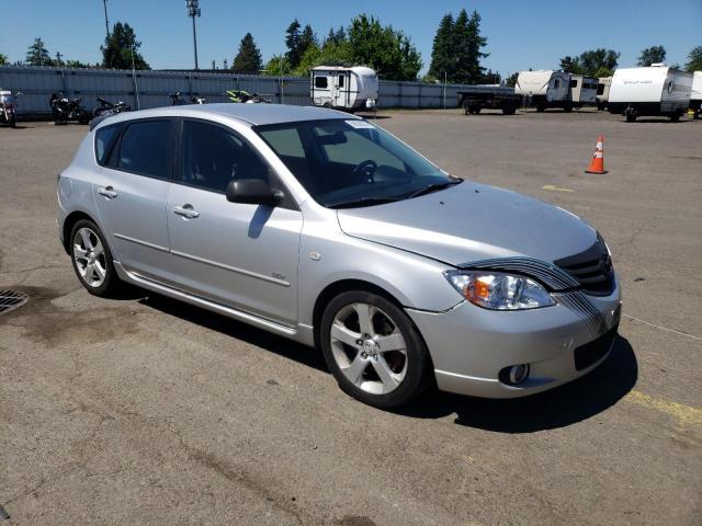 JM1BK143141178805 - 2004 MAZDA 3 HATCHBACK Gümüş fotoğraf 4