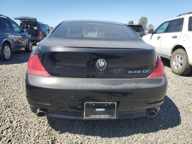 WBAEH73465B191552 - 2005 BMW 645 CI AUTOMATIC BLACK photo 6