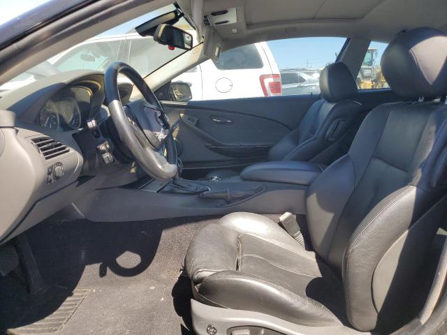 WBAEH73465B191552 - 2005 BMW 645 CI AUTOMATIC BLACK photo 7