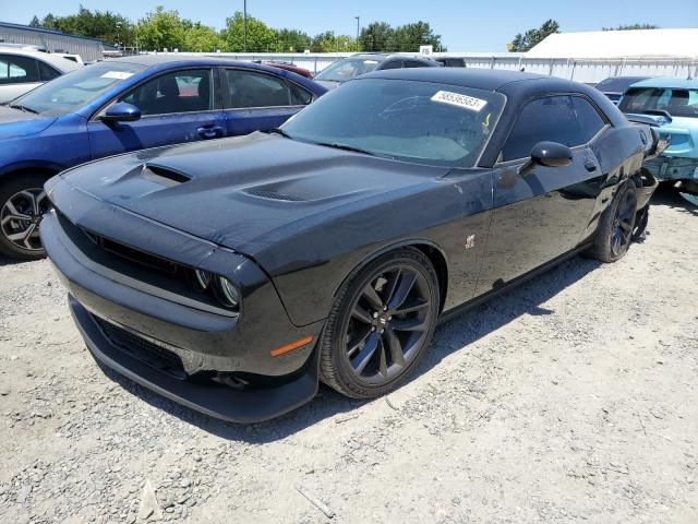 2C3CDZFJ7KH741092 - 2019 DODGE CHALLENGER R/T SCAT PACK BLACK photo 1