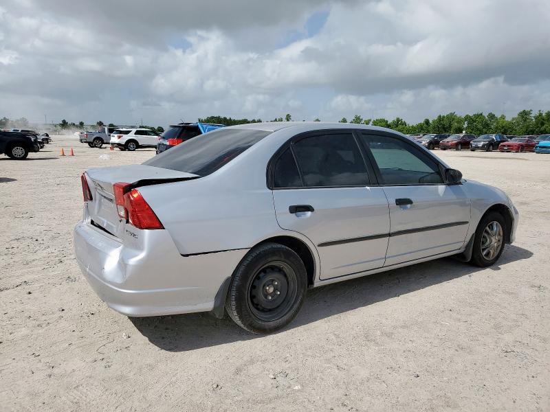 2HGES16334H534488 - 2004 HONDA CIVIC DX VP SILVER photo 3