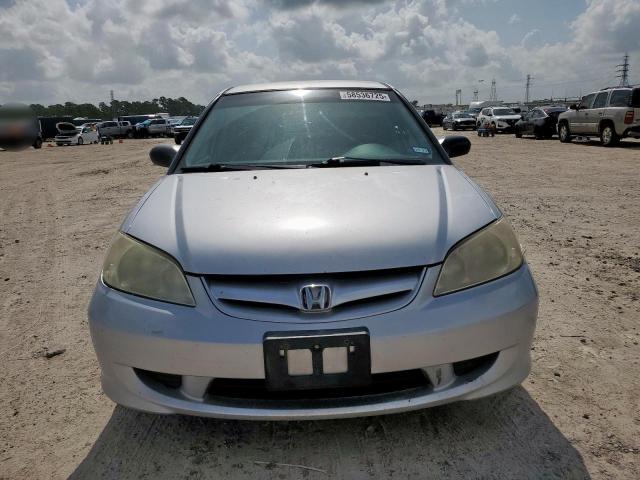 2HGES16334H534488 - 2004 HONDA CIVIC DX VP SILVER photo 5