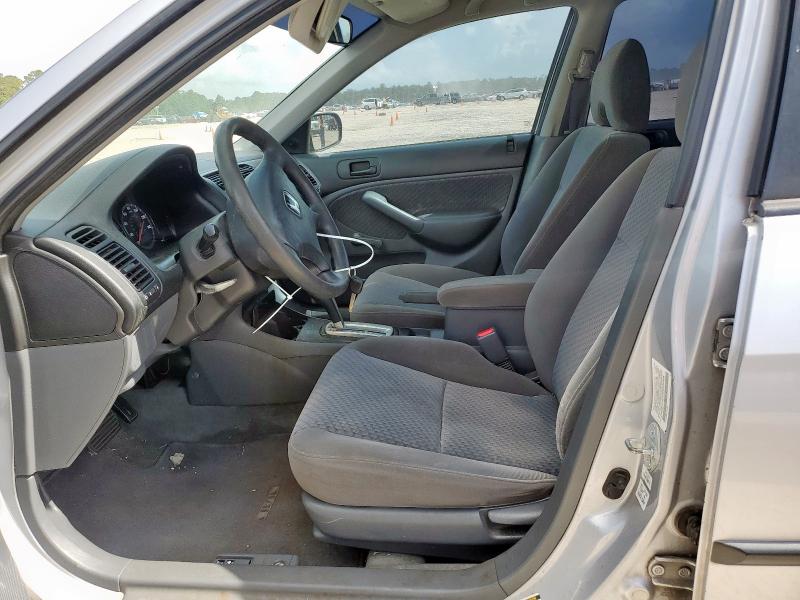 2HGES16334H534488 - 2004 HONDA CIVIC DX VP SILVER photo 7