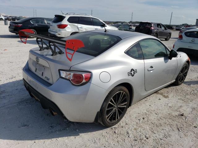 JF1ZNAA1XD1701429 - 2013 TOYOTA SCION FR-S 银色 照片 3