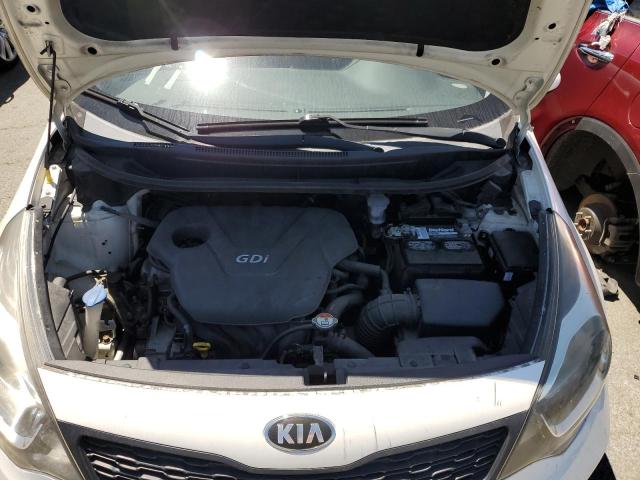 KNADM4A32D6154828 - 2013 KIA RIO LX WHITE photo 11