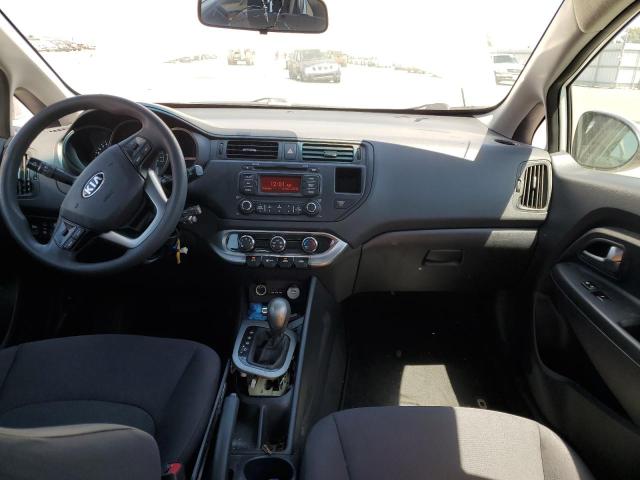 KNADM4A32D6154828 - 2013 KIA RIO LX WHITE photo 8