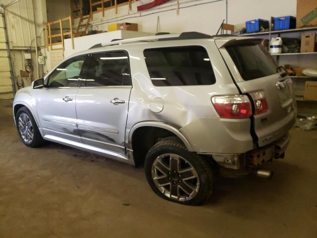 1GKKVTED4BJ391565 - 2011 GMC ACADIA DENALI SILVER photo 2