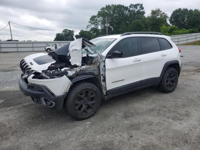 1C4PJMBB8JD532673 - 2018 JEEP CHEROKEE TRAILHAWK WHITE photo 1