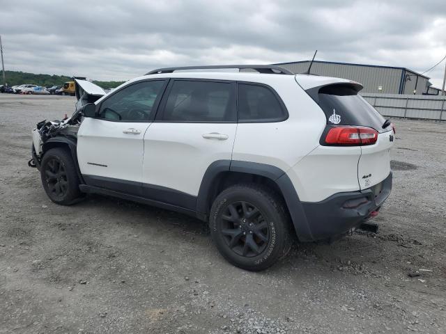 1C4PJMBB8JD532673 - 2018 JEEP CHEROKEE TRAILHAWK WHITE photo 2