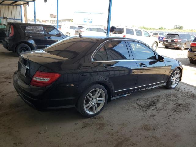 WDDGF4HB3DR241407 - 2013 MERCEDES-BENZ C 250 BLACK photo 3