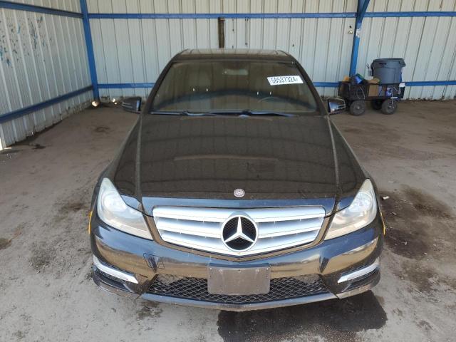 WDDGF4HB3DR241407 - 2013 MERCEDES-BENZ C 250 BLACK photo 5