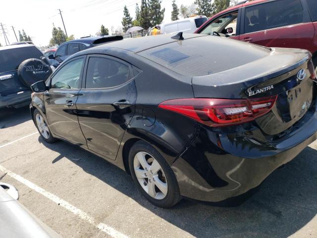 5NPDH4AE3DH241264 - 2013 HYUNDAI ELANTRA GLS BLACK photo 2