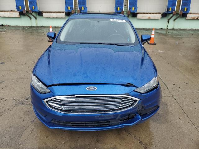 3FA6P0LU0HR285465 - 2017 FORD FUSION SE HYBRID BLUE photo 5