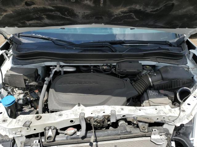 5FNYF6H50MB095302 - 2021 HONDA PILOT EXL WHITE photo 12