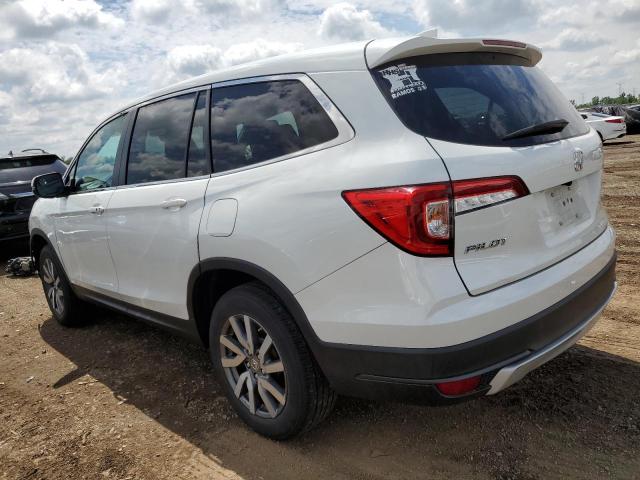 5FNYF6H50MB095302 - 2021 HONDA PILOT EXL WHITE photo 2