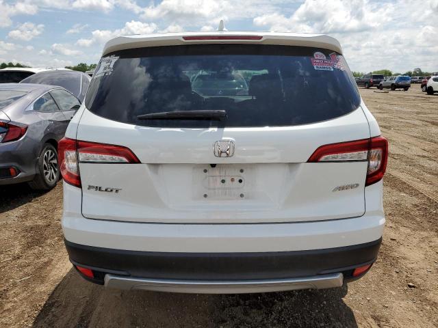 5FNYF6H50MB095302 - 2021 HONDA PILOT EXL WHITE photo 6