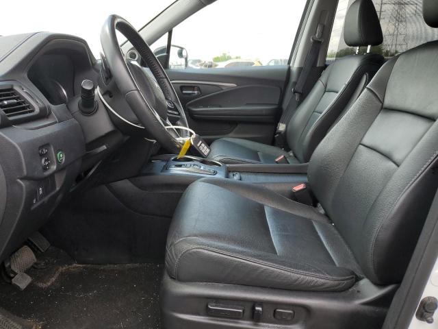 5FNYF6H50MB095302 - 2021 HONDA PILOT EXL WHITE photo 7