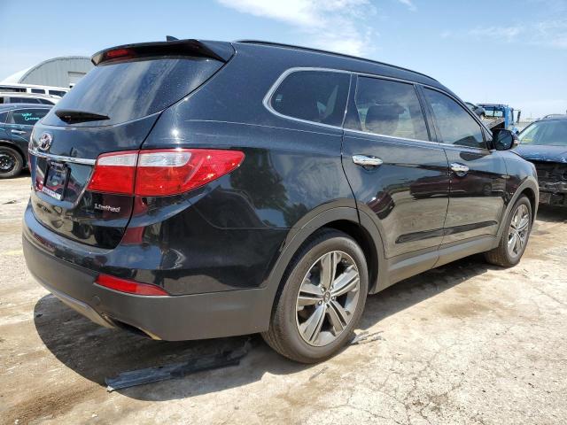 KM8SR4HF5DU010645 - 2013 HYUNDAI SANTA FE LIMITED BLACK photo 3