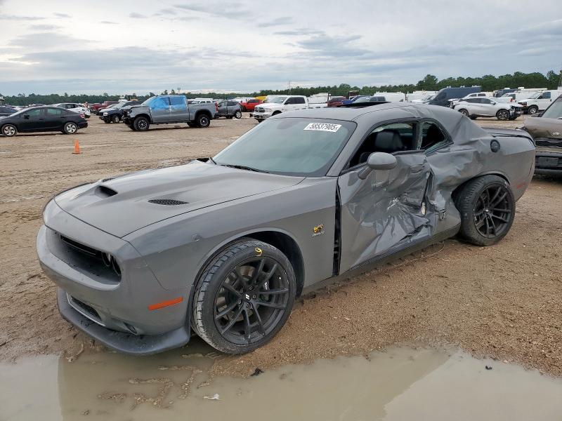 2C3CDZFJ6KH570934 - 2019 DODGE CHALLENGER R/T SCAT PACK GRAY photo 1