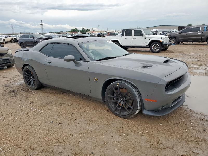 2C3CDZFJ6KH570934 - 2019 DODGE CHALLENGER R/T SCAT PACK GRAY photo 4