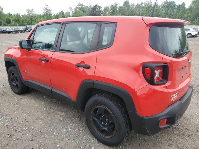 ZACCJBAH6JPH33708 - 2018 JEEP RENEGADE SPORT RED photo 2