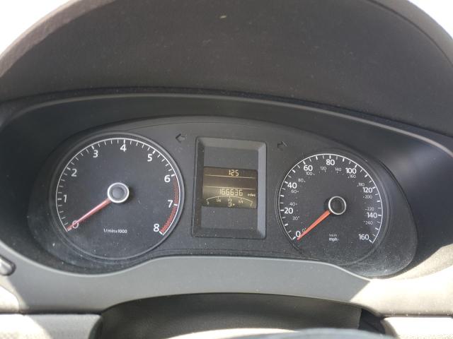 3VW2K7AJ6CM304192 - 2012 VOLKSWAGEN JETTA BASE 灰色 照片 9