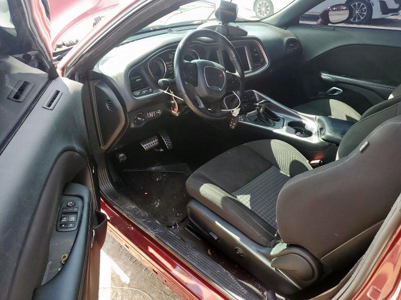 2C3CDZFJ8NH160236 - 2022 DODGE CHALLENGER R/T SCAT PACK BURGUNDY photo 8