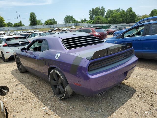 2B3CJ7DW2AH174801 - 2010 DODGE CHALLENGER SRT-8 PURPLE photo 2