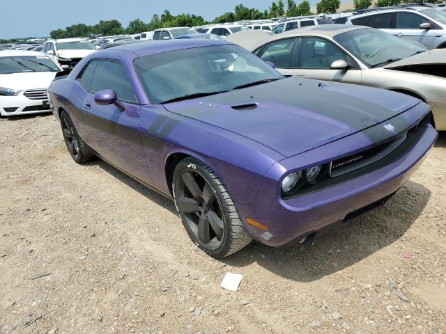 2B3CJ7DW2AH174801 - 2010 DODGE CHALLENGER SRT-8 PURPLE photo 4