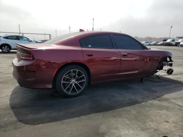 2C3CDXHG2JH319350 - 2018 DODGE CHARGER SXT PLUS BURGUNDY photo 3