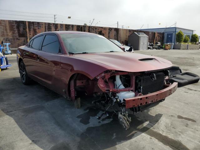 2C3CDXHG2JH319350 - 2018 DODGE CHARGER SXT PLUS BURGUNDY photo 4