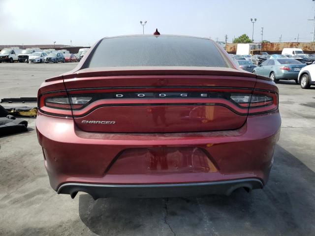 2C3CDXHG2JH319350 - 2018 DODGE CHARGER SXT PLUS BURGUNDY photo 6