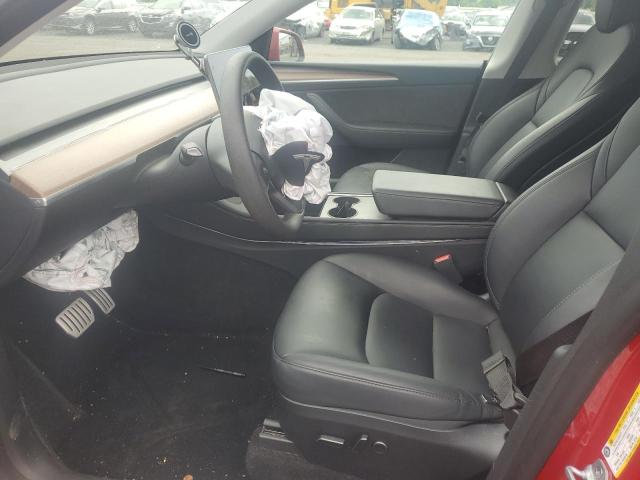 7SAYGDEF3PF750297 - 2023 TESLA MODEL Y 红色 照片 7