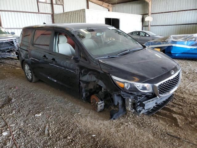 KNDMA5C1XH6280731 - 2017 KIA SEDONA L BLACK photo 4