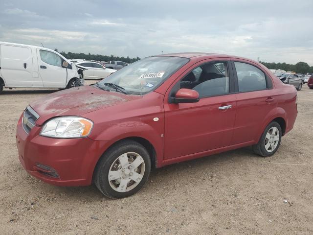 KL1TD56668B008007 - 2008 CHEVROLET AVEO BASE RED photo 1