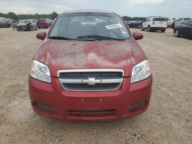 KL1TD56668B008007 - 2008 CHEVROLET AVEO BASE RED photo 5