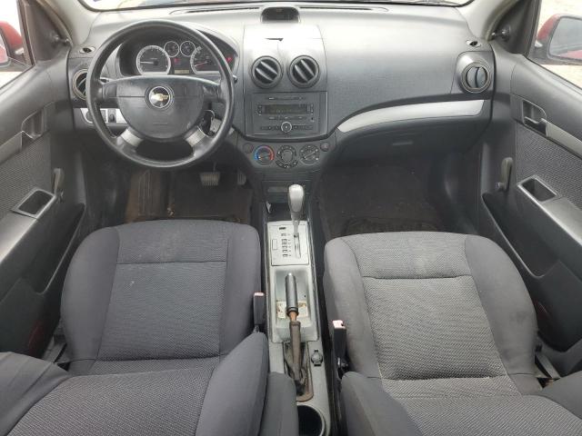KL1TD56668B008007 - 2008 CHEVROLET AVEO BASE RED photo 8