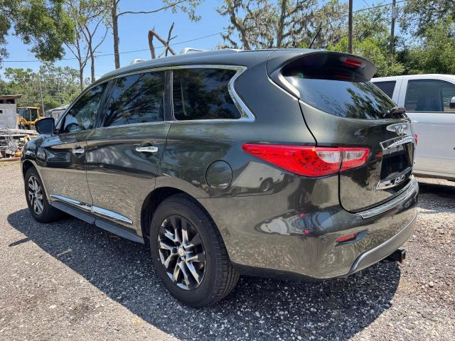 5N1AL0MN8EC541946 - 2014 INFINITI QX60 GREEN photo 3