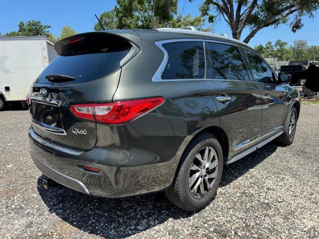 5N1AL0MN8EC541946 - 2014 INFINITI QX60 GREEN photo 4