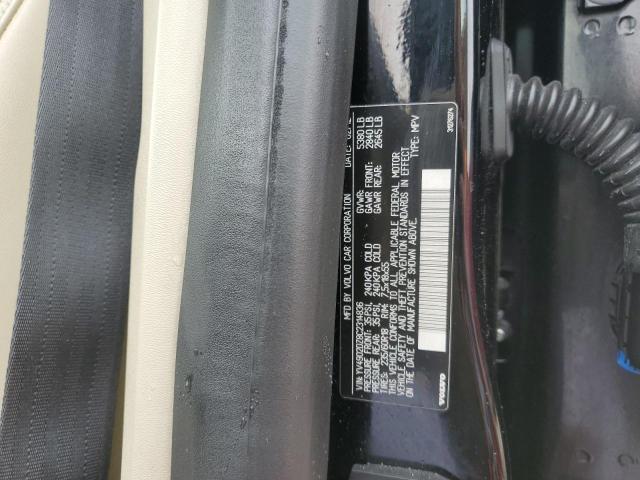 YV4902DZ8C2314836 - 2012 VOLVO XC60 T6 BLACK photo 13