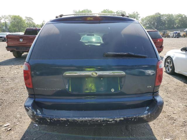 2C8GP74L52R608997 - 2002 CHRYSLER TOWN & COU EX BLUE photo 6