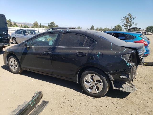 19XFB2F58EE251561 - 2014 HONDA CIVIC LX BLACK photo 2